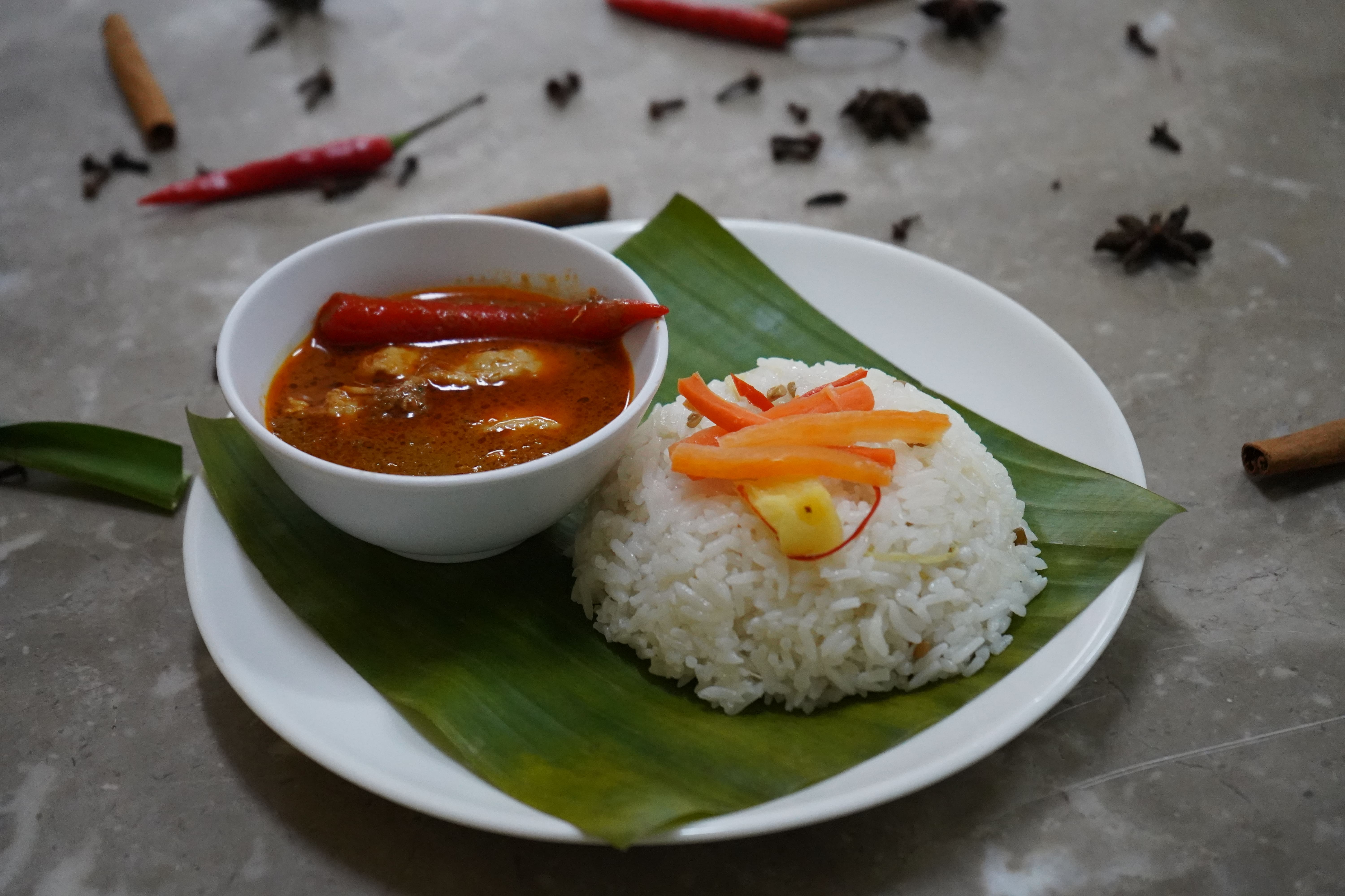 Nasi Dagang Gulai Ayam